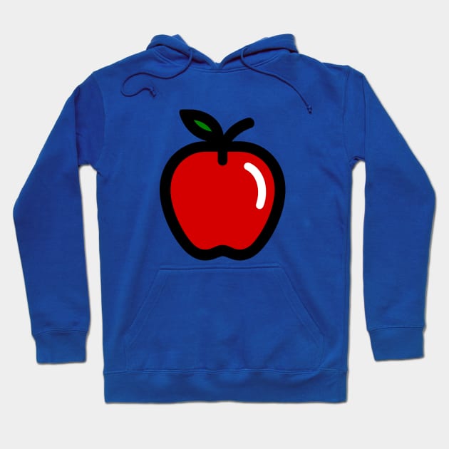 Red Apple Hoodie by KayBee Gift Shop